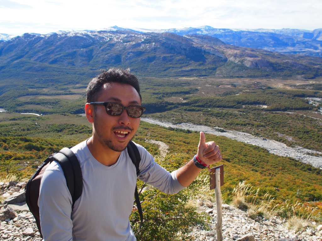 フィッツロイへの最後の最後の登り