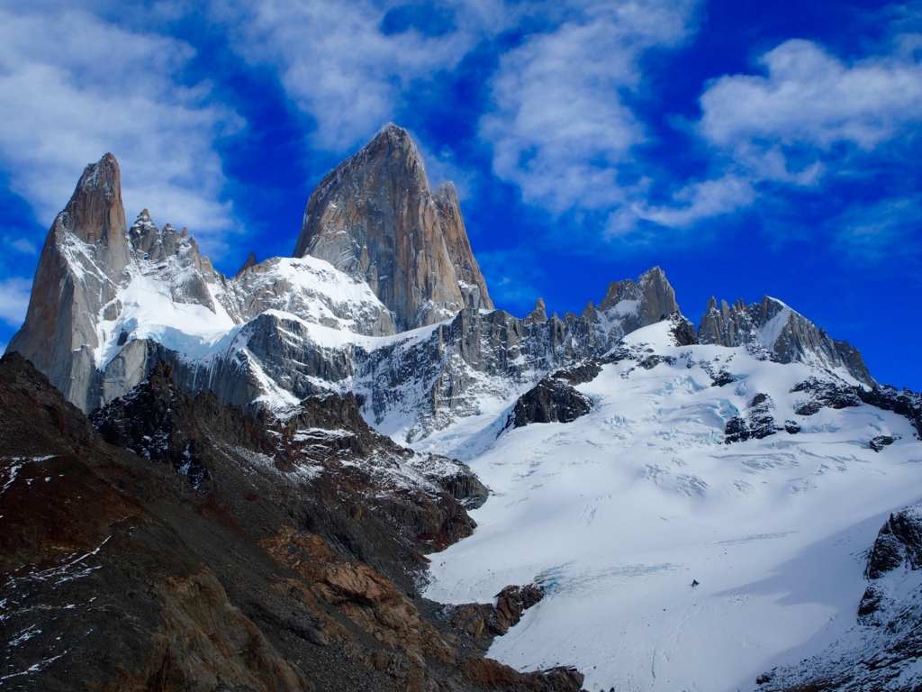 フィッツロイはとても登れる山ではない