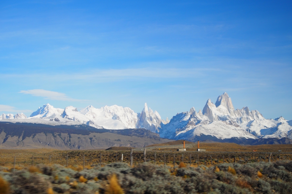 憧れのフィッツロイが目の前に♡