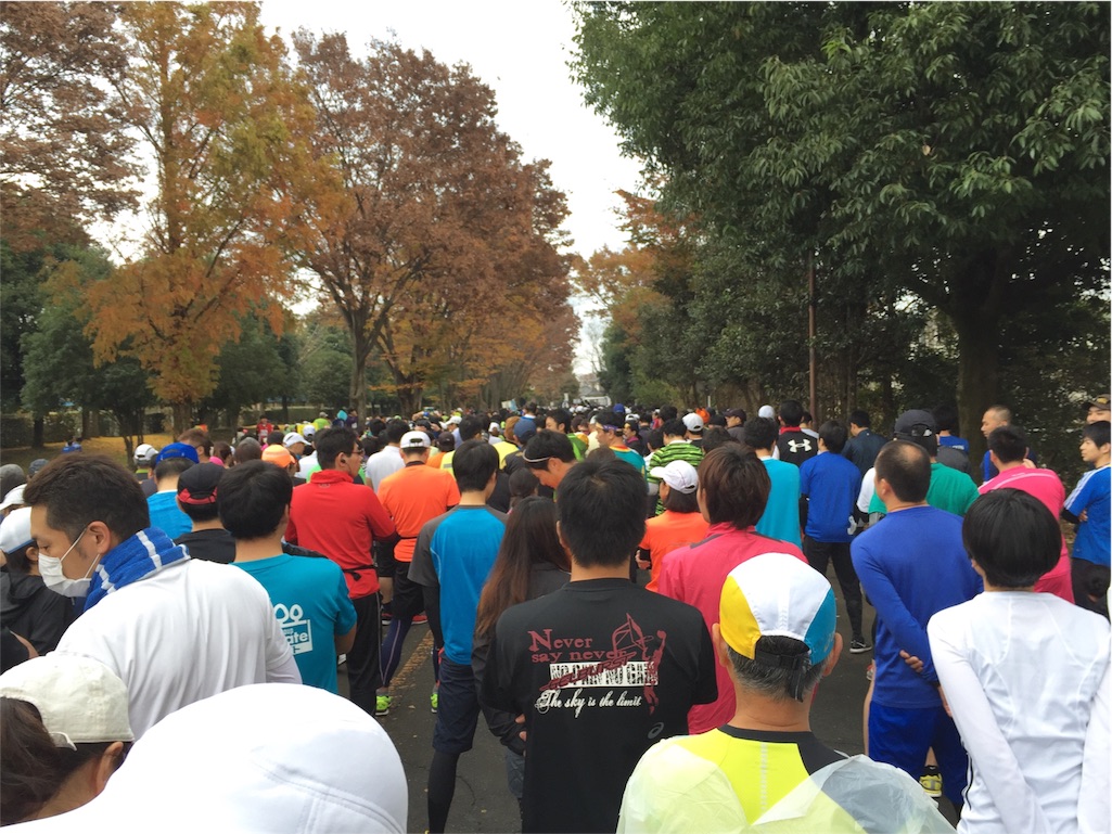 指定ブロックに整列整列すると 目の前にはランナーがずらり!