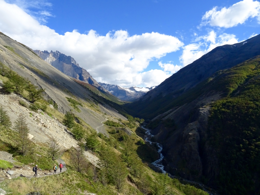 パイネ国立公園の雄大な景色