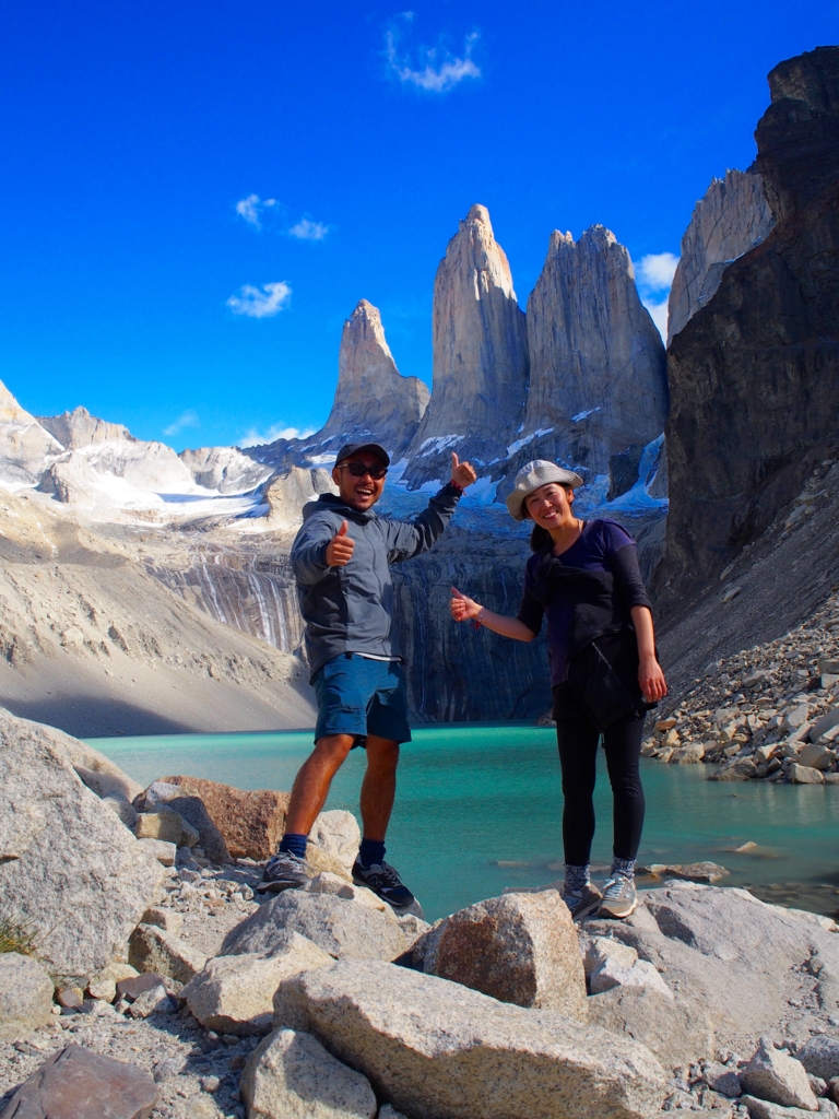 美しいフォルムのトーレスデルパイネ