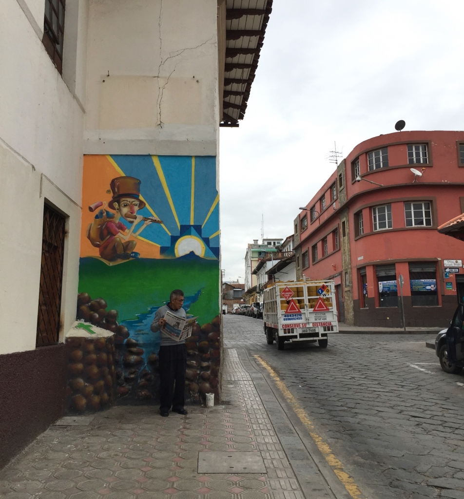 クエンカの街中の様子 その③