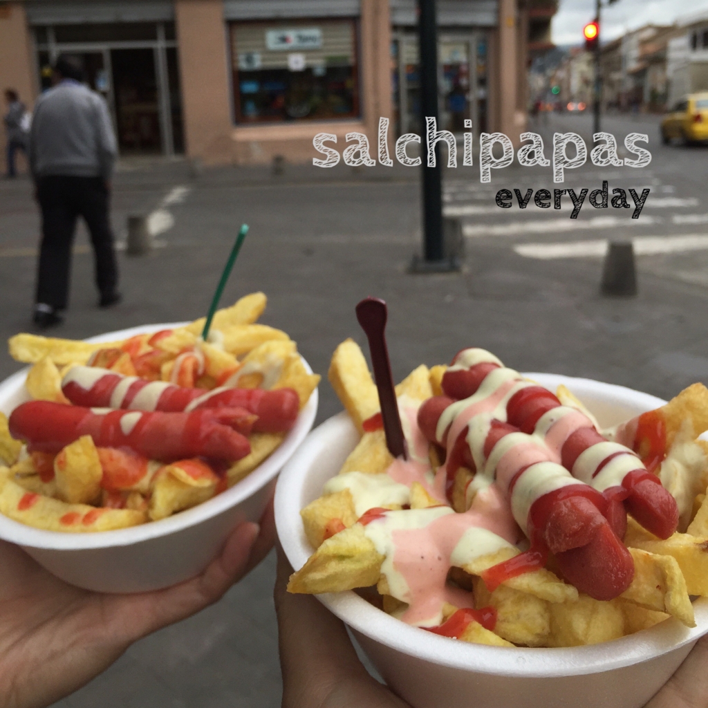 クエンカ名物(?)サルチパパス