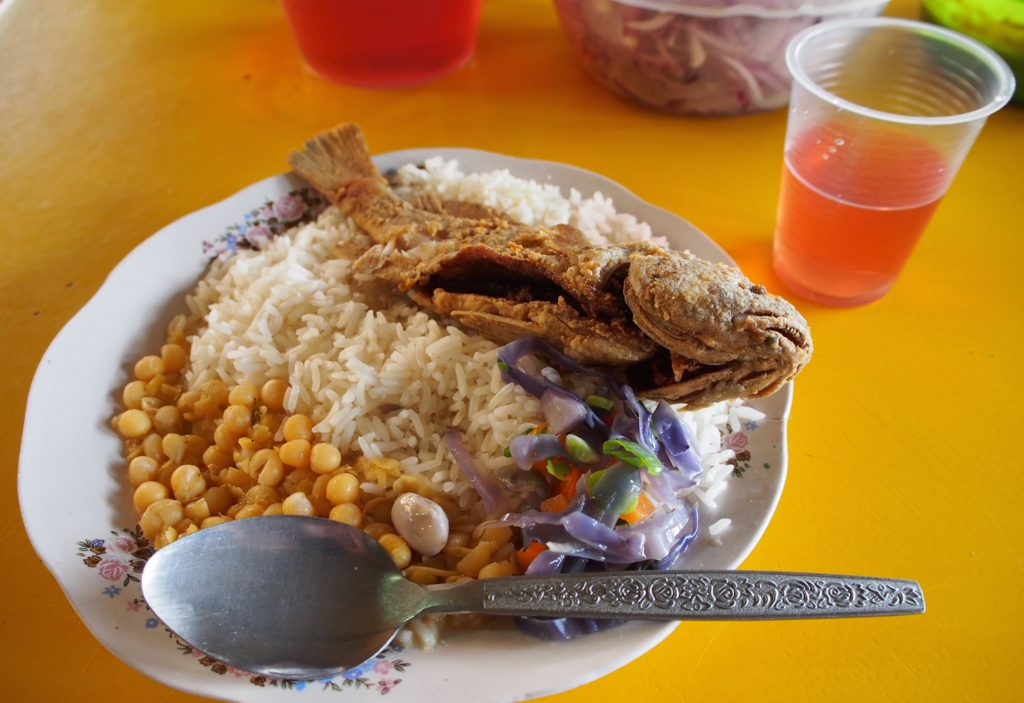 こちらのプレートもボリューム満点