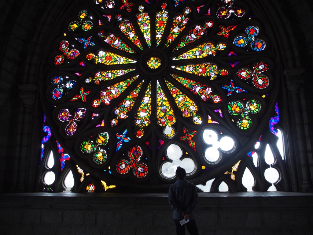 バシリカ教会のステンドステンドグラス その②