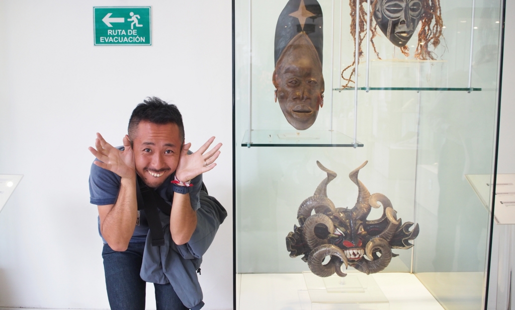 素敵なお面も飾られていました(笑)