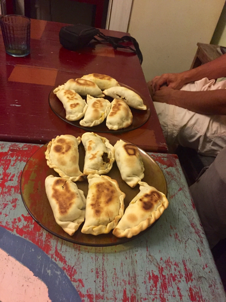 おいしそうな手作りエンパナーダ