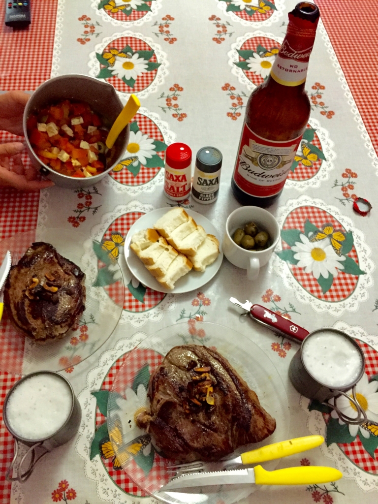 アルゼンチンの締めくくりはやっぱりステーキで