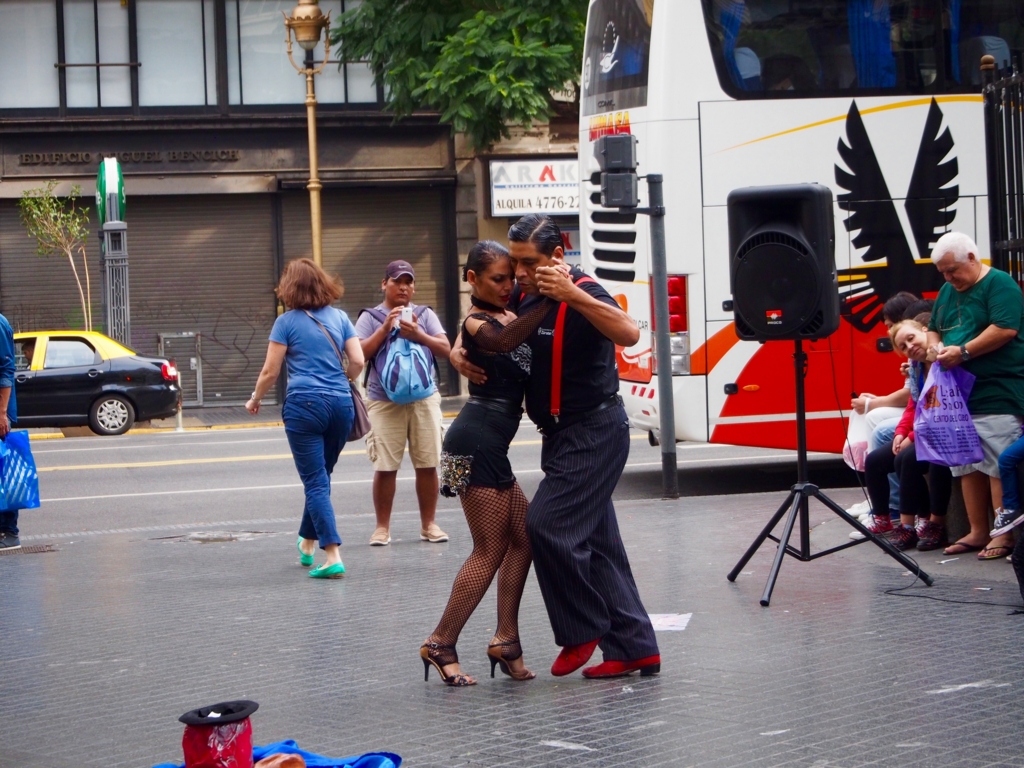 ブエノスアイレス 路上タンゴ