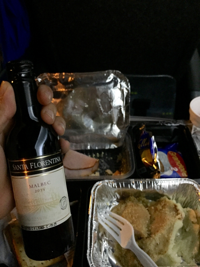 Via Barilocheの夕食の様子(ワイン付き)