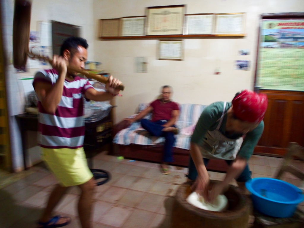 久しぶりの餅つき体験