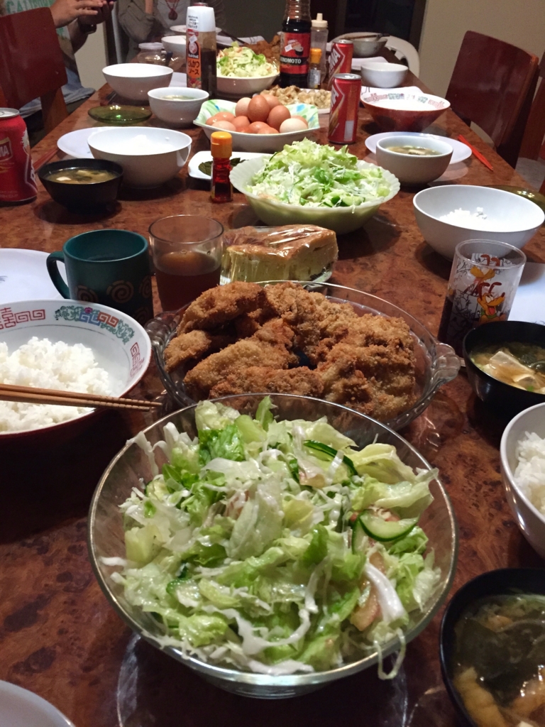 パラグアイでヒレカツ