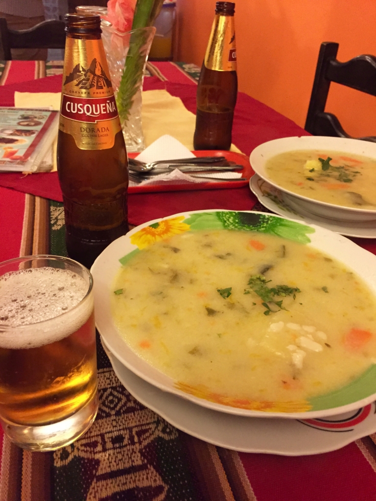 いつも日替わり定食のはじめに出てくるスープ