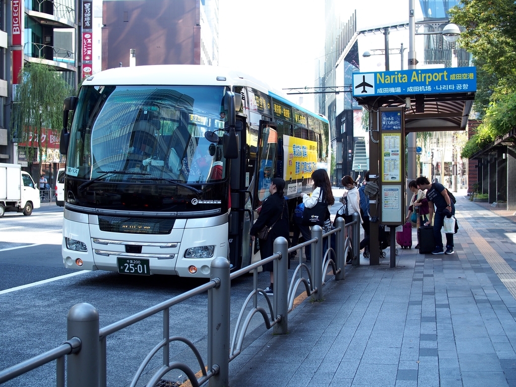 銀座/東京駅-成田空港間の快適移動「エアポートバス東京・成⽥(TYO-NRT)」