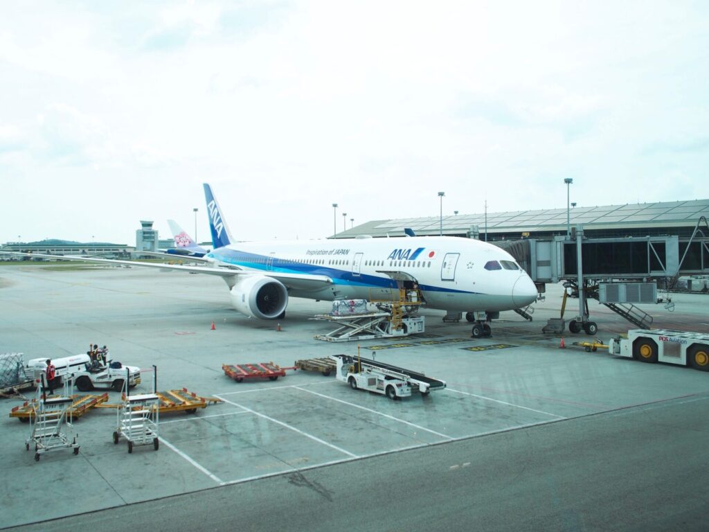 ANA B787機体