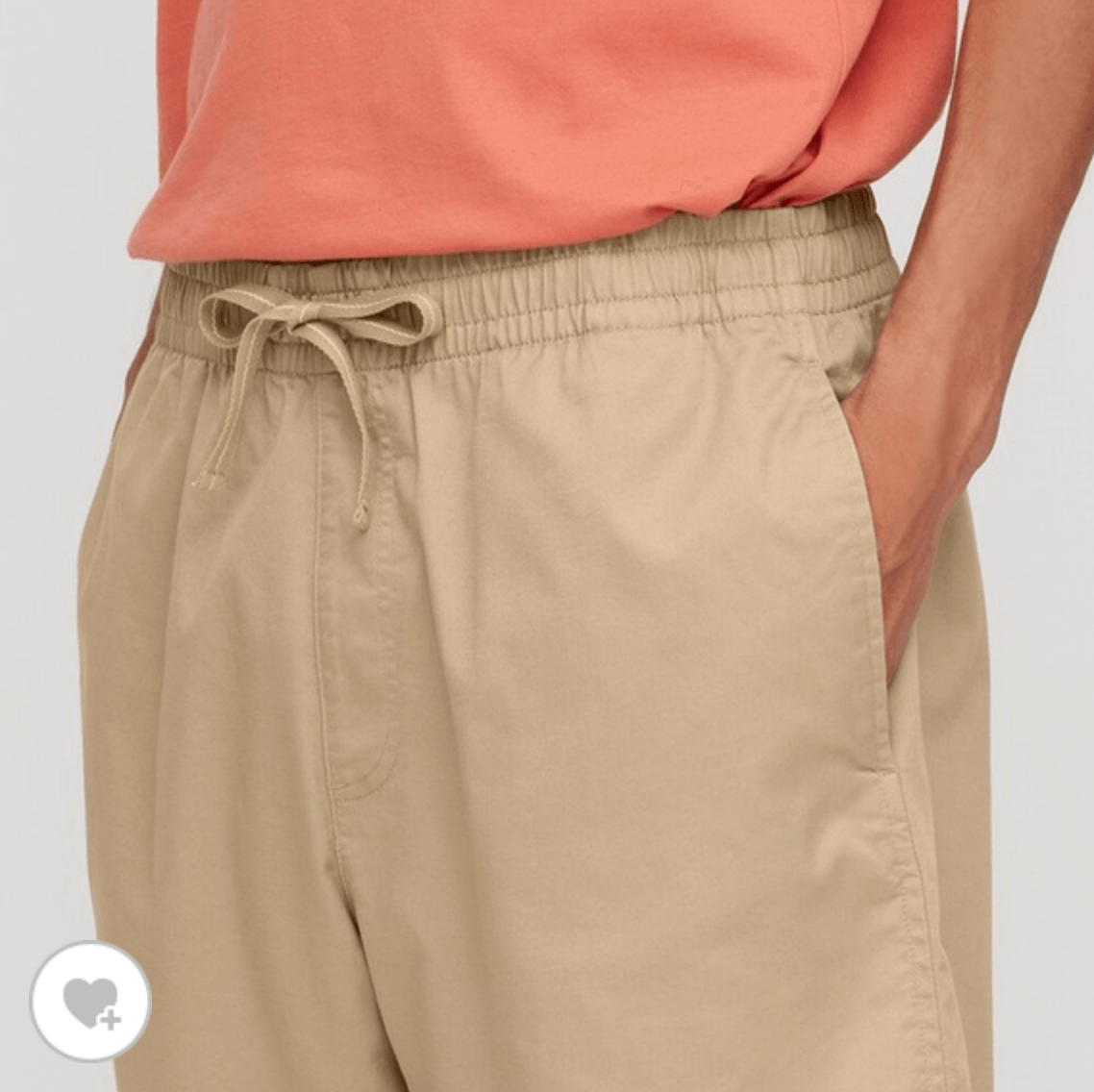 ユニクロドライストレッチイージーショートパンツ詳細その3