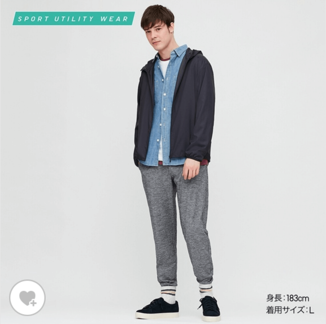 ユニクロポケッタブルUVカットパーカーその2