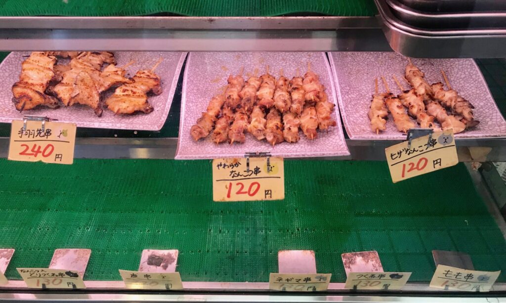 大森園の焼鳥その1