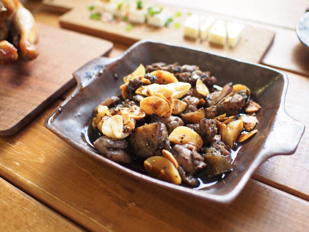 チキンカントリー テイクアウトの知覧どり黒焼き