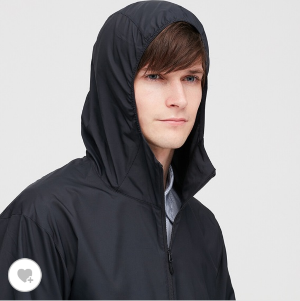 ユニクロポケッタブルUVカットパーカー詳細その2