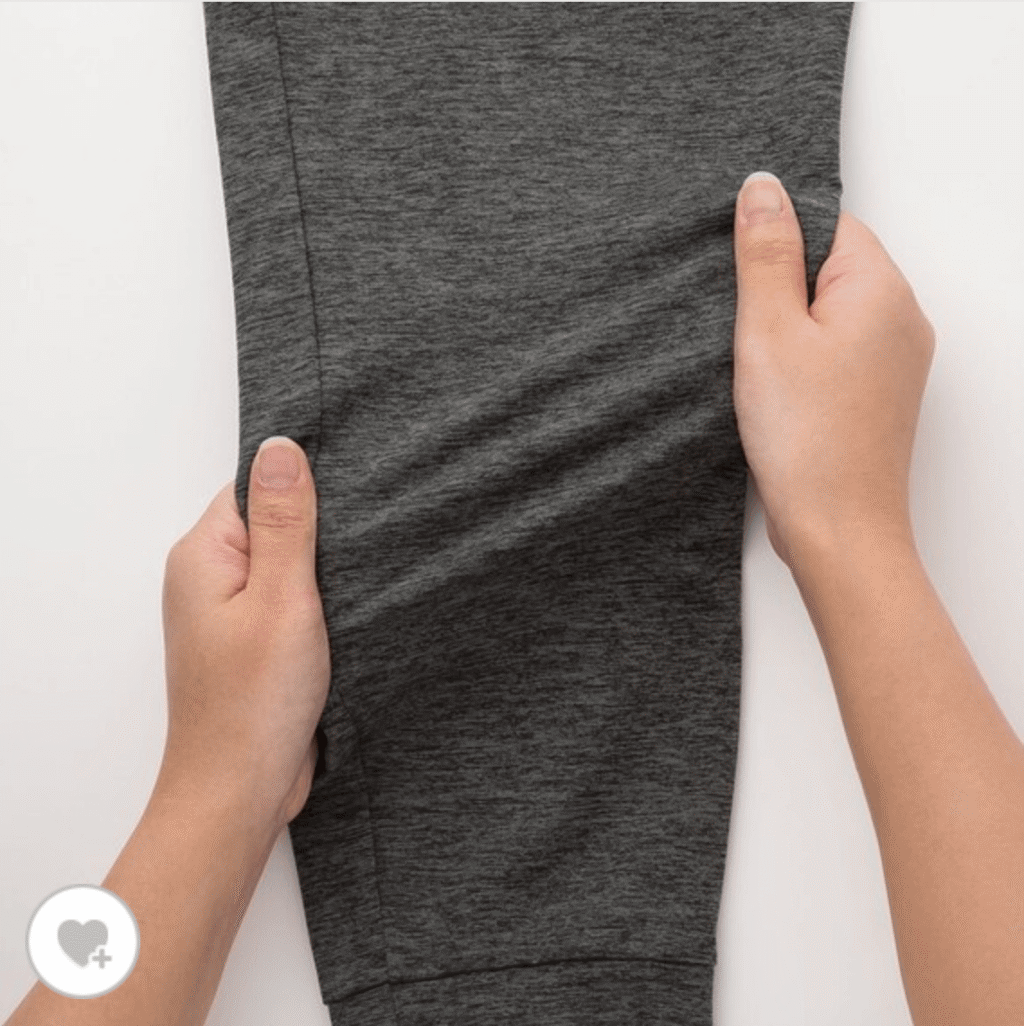 ユニクロウルトラストレッチアクティブジョガーパンツ詳細その2