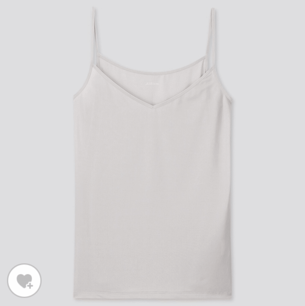 エアリズムキャミソールその1