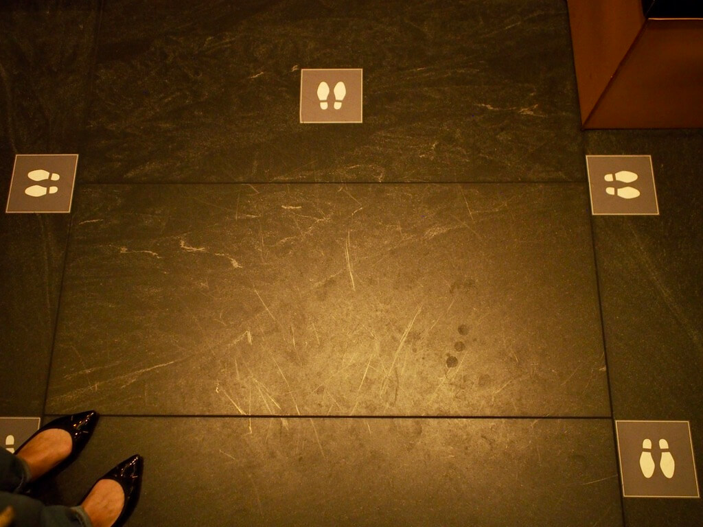 ANAインターコンチネンタルホテル東京 エレベーター内