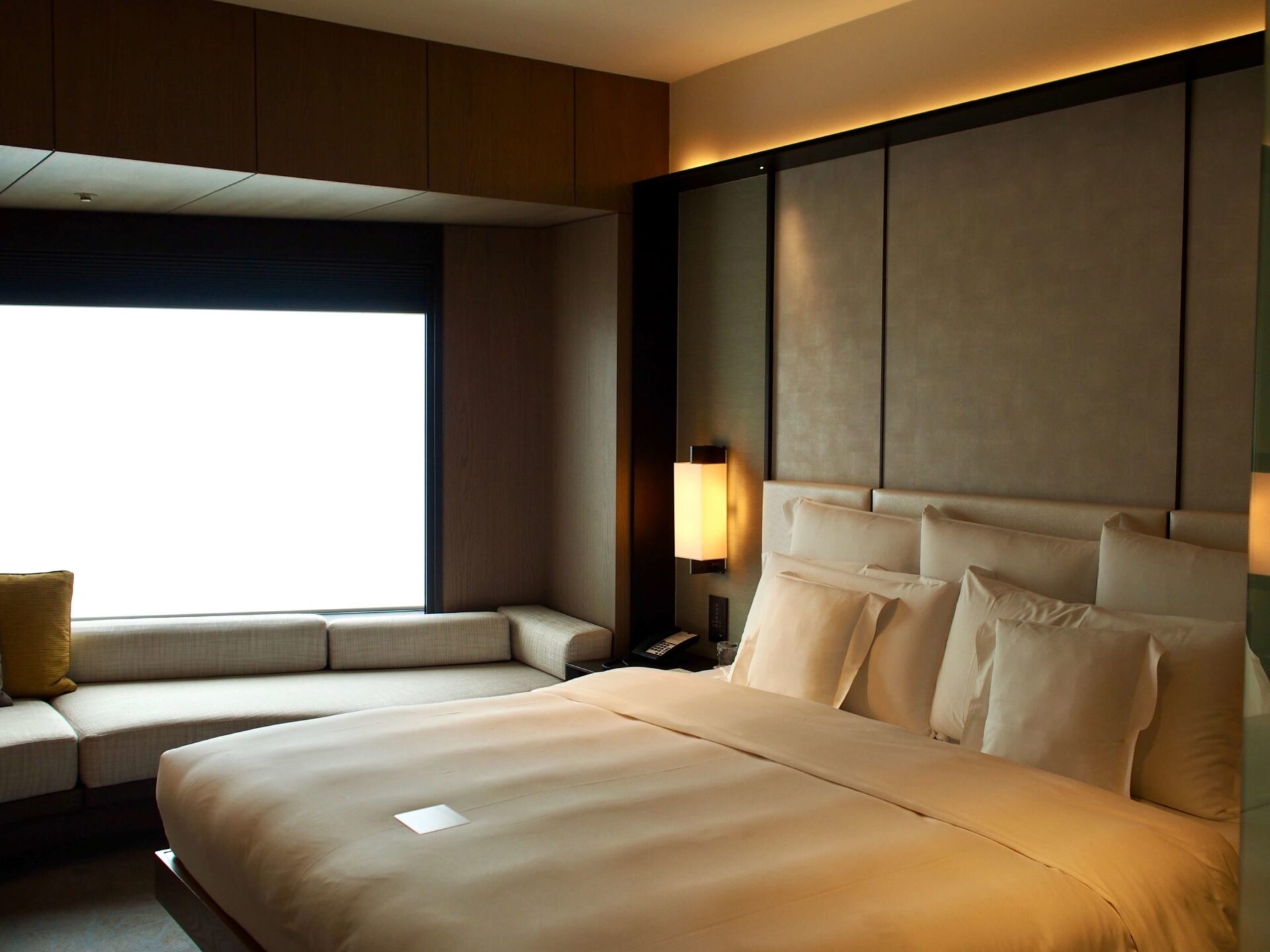 ANAインターコンチネンタルホテル東京 クラブルームのベッド