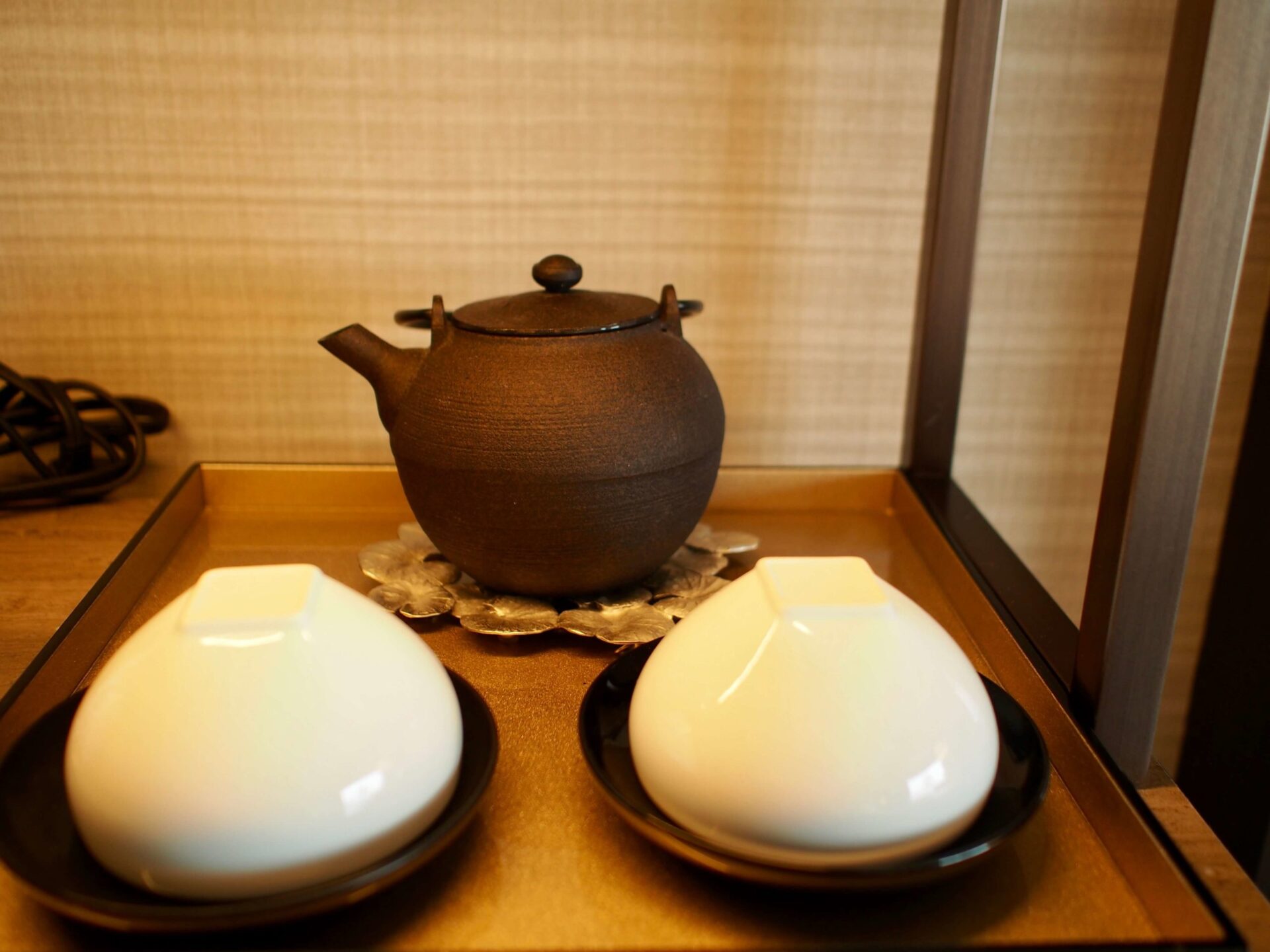 ANAインターコンチネンタルホテル東京 クラブルーム 茶器