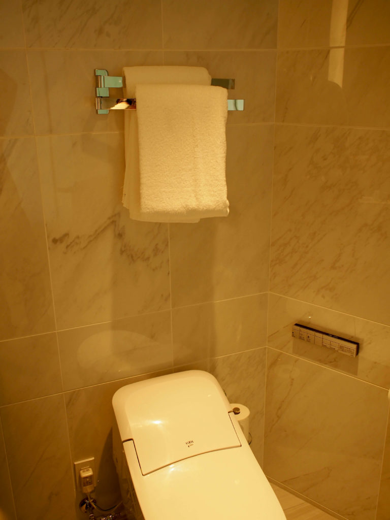 ANAインターコンチネンタルホテル東京 クラブルーム トイレ