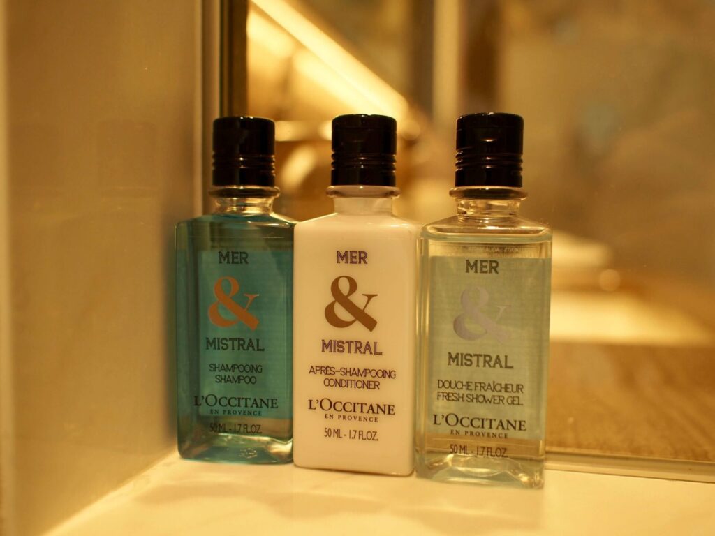 ANAインターコンチネンタルホテル東京 クラブルーム アメニティー