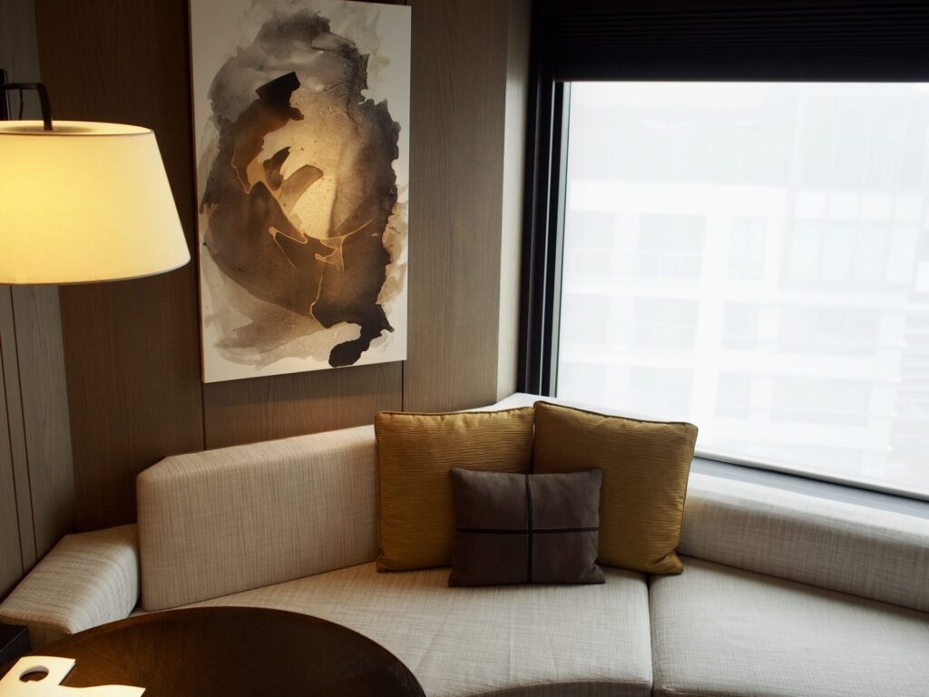 ANAインターコンチネンタルホテル東京 クラブルーム ソファ