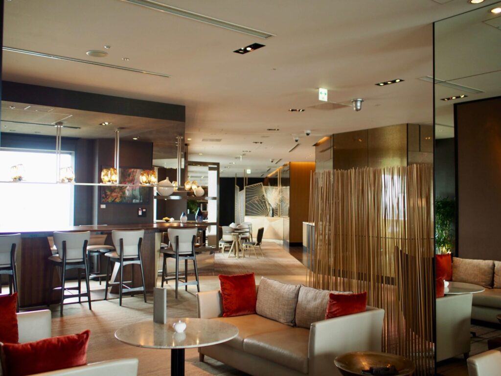 ANAインターコンチネンタルホテル東京 クラブラウンジの様子1