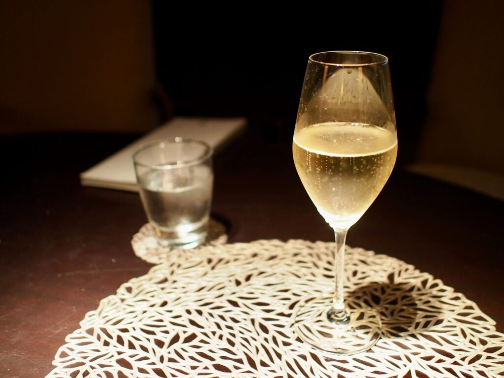 ANAインターコンチネンタルホテル東京 イブニングカクテル シャンパン