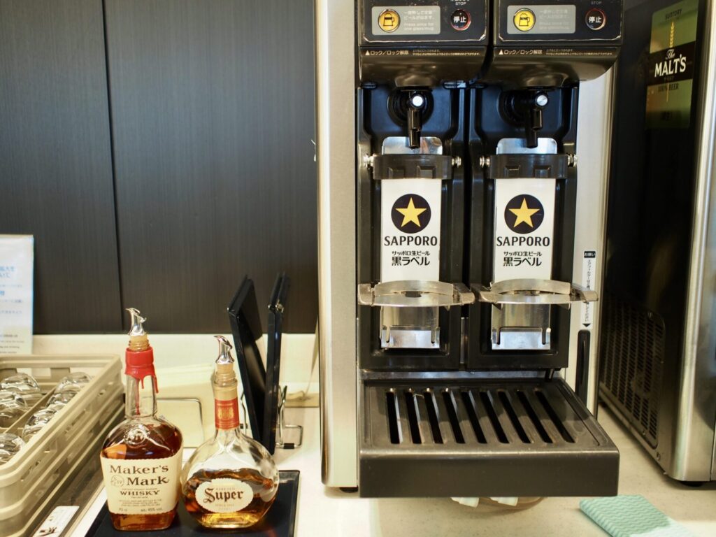 ANAラウンジ 黒ラベル