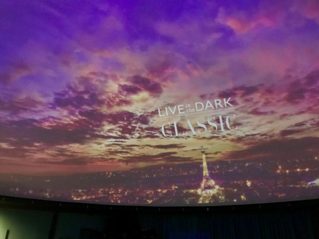 DOME2 中央付近の一般シートからの眺め