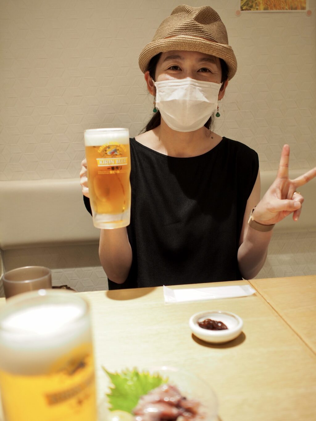 白えび亭での記念撮影