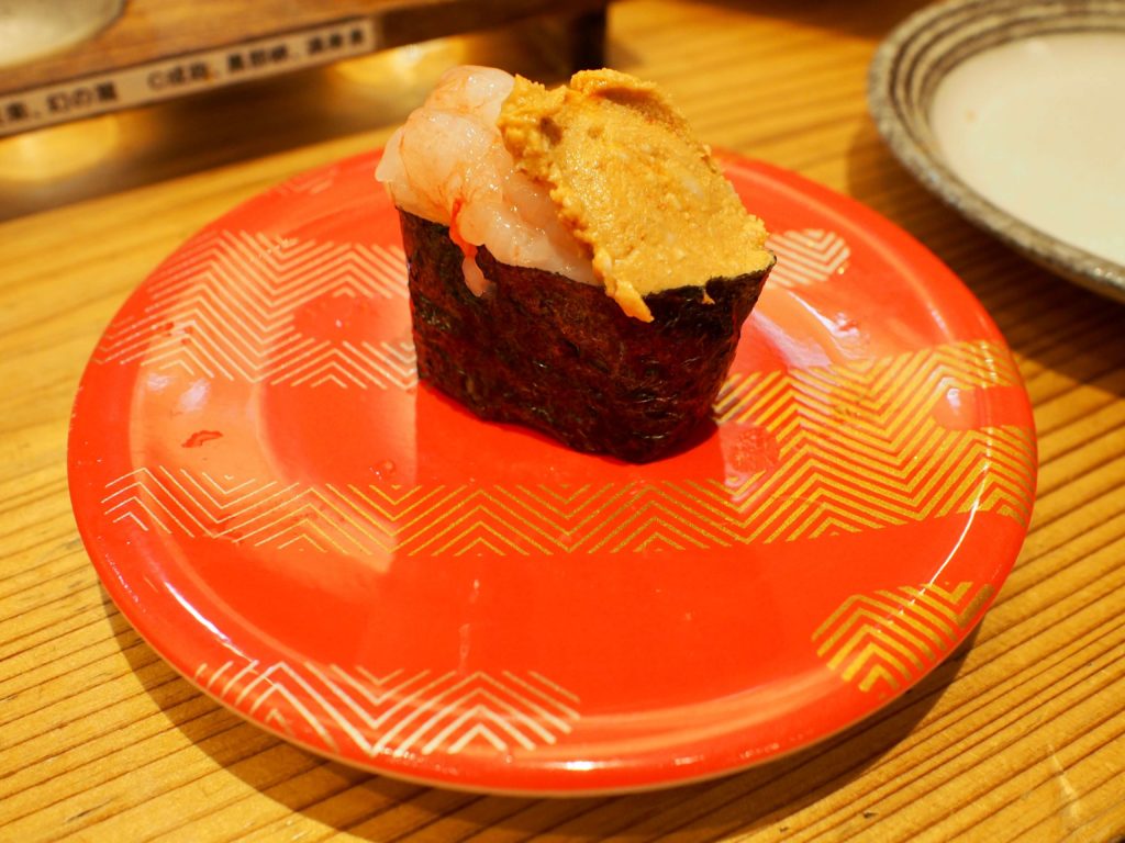 廻転とやま寿司 海老味噌