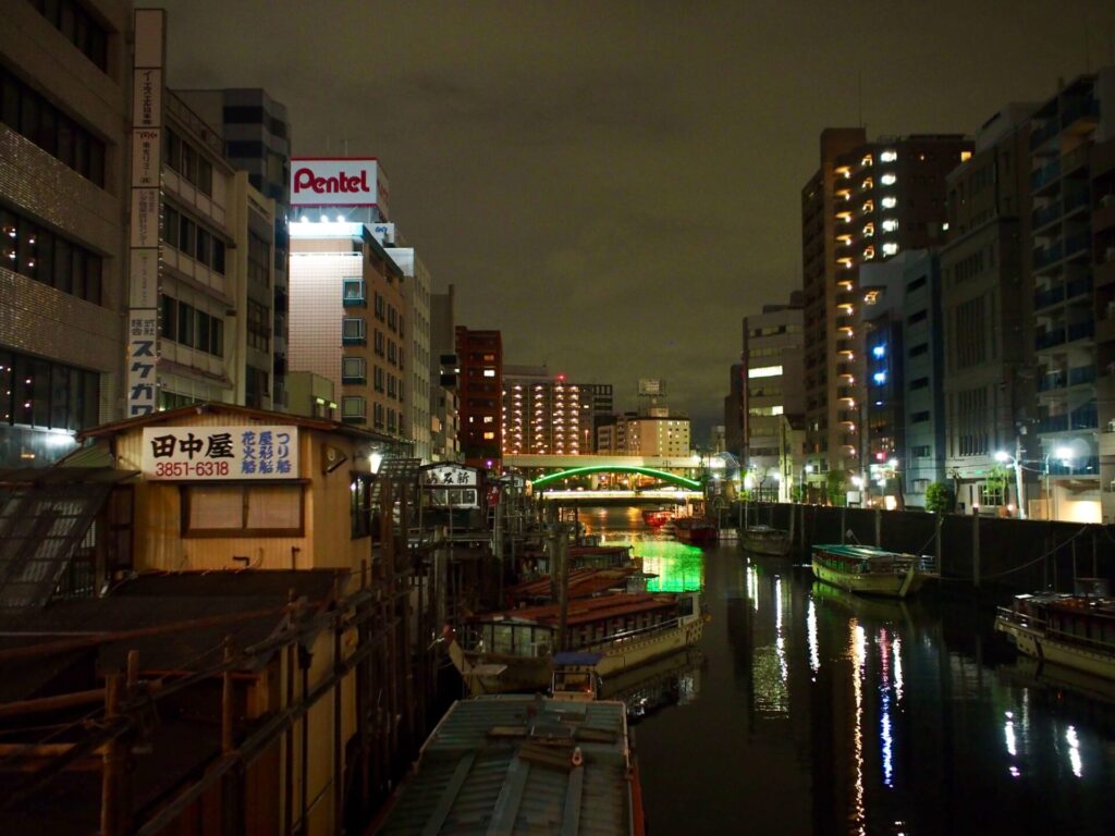 東京エクストリームウォーク42.195 神田川 屋形船