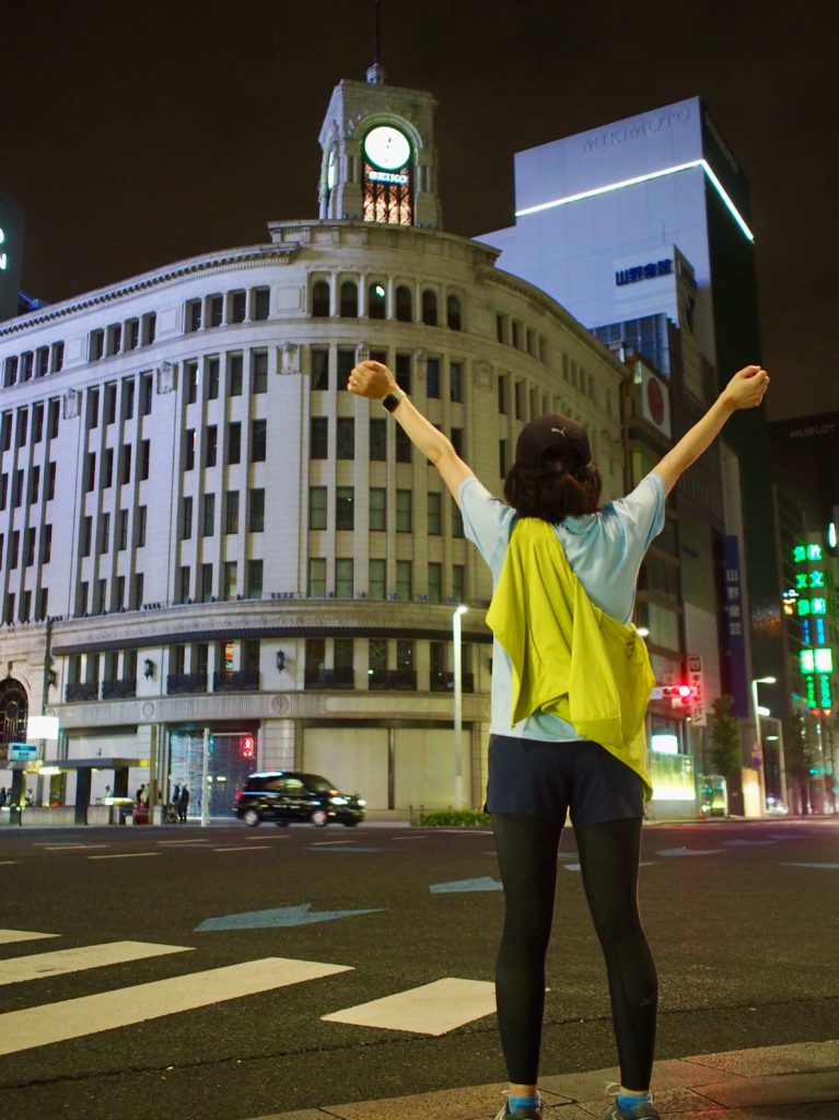 東京エクストリームウォーク42.195 銀座四丁目