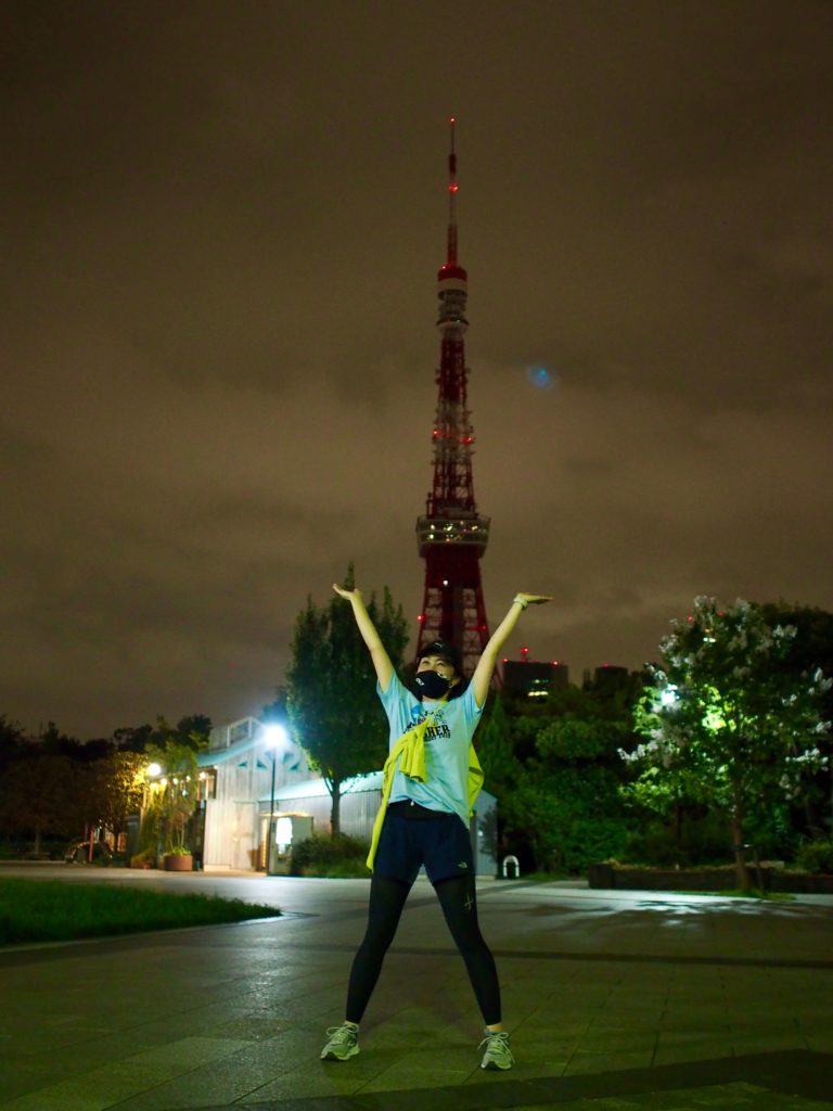 東京エクストリームウォーク42.195 芝公園と東京タワー