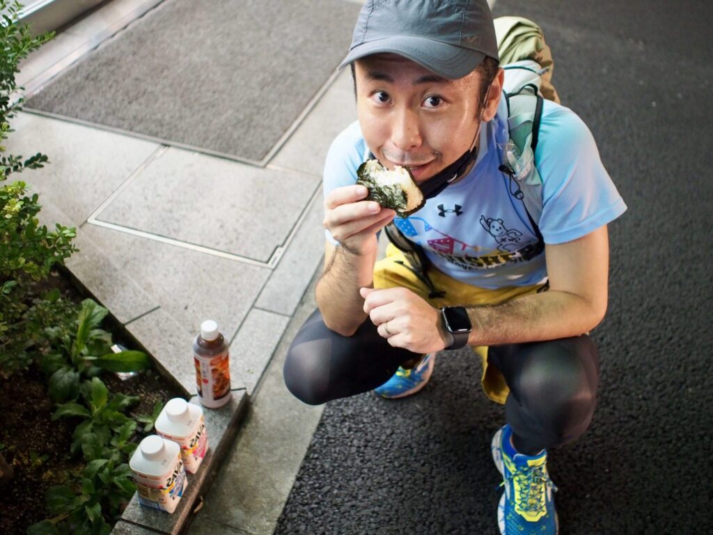 東京エクストリームウォーク42.195 休憩