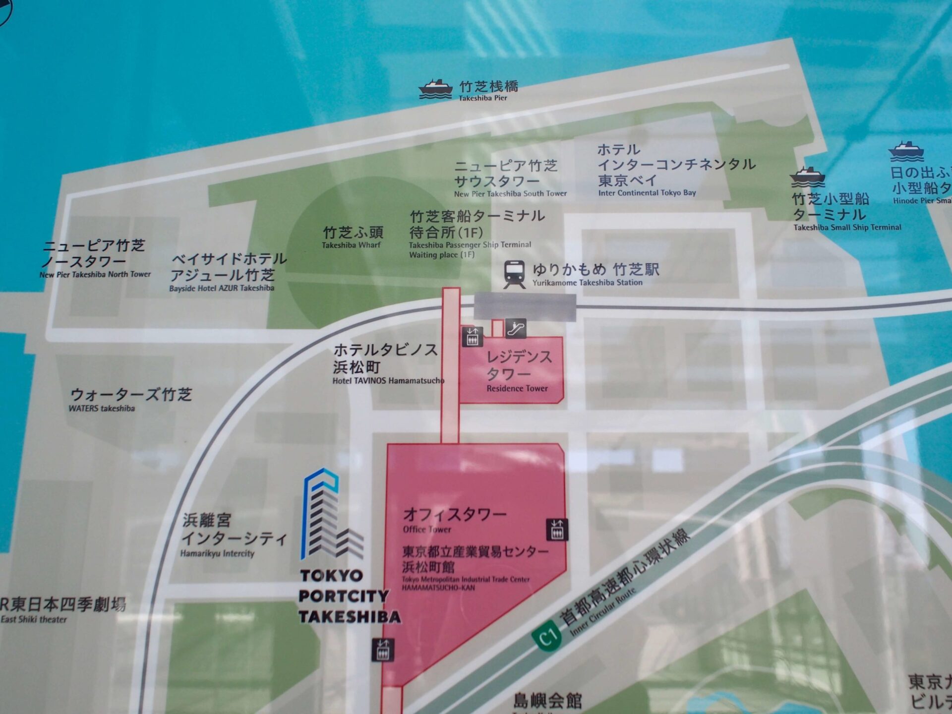 インターコンチネンタル東京ベイ 周辺地図