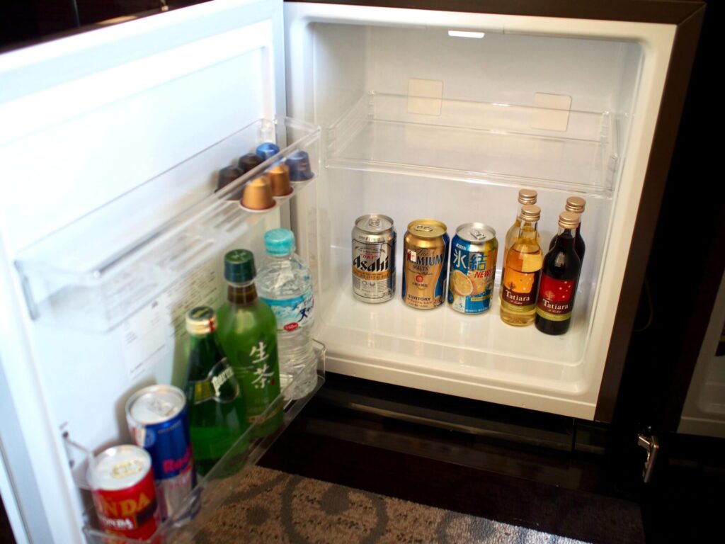 インターコンチネンタル東京ベイ クラブルーム ミニバー