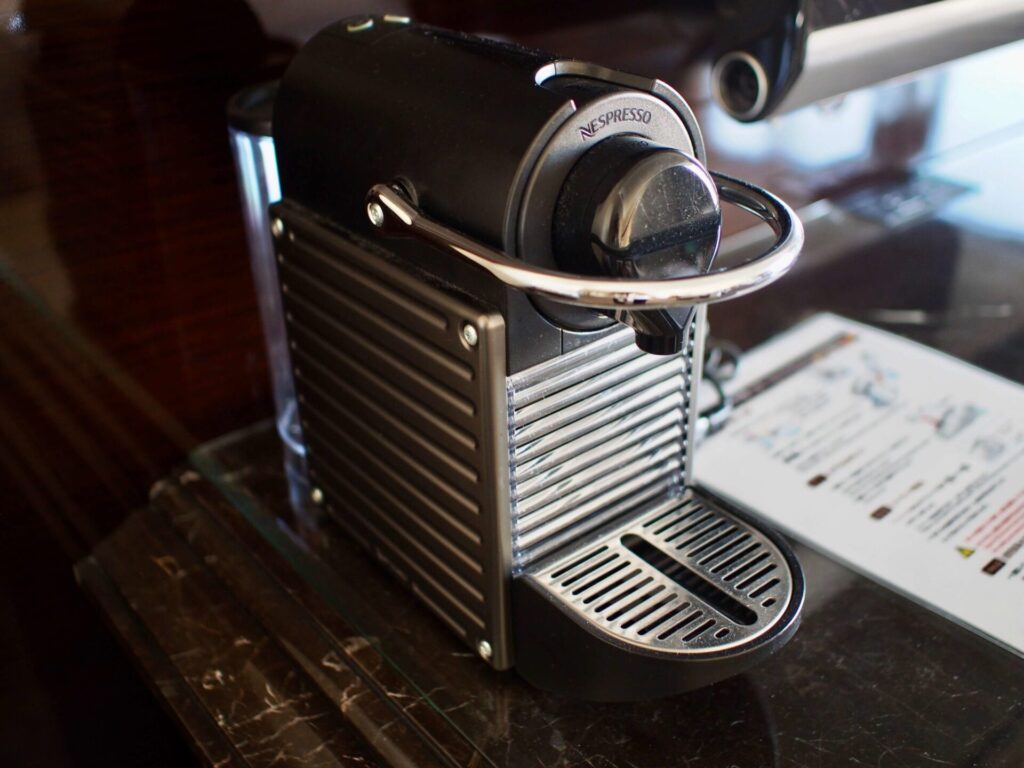 インターコンチネンタル東京ベイ クラブルーム ネスプレッソ