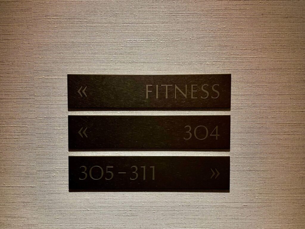 キンプトン新宿東京 フィットネスジム