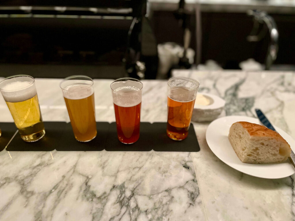 キンプトン新宿東京 DISTRICT ビール4種飲み比べ