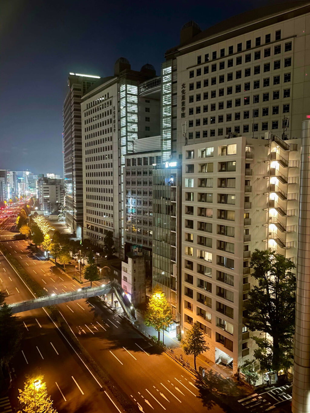 キンプトン新宿東京 新宿方面の夜景