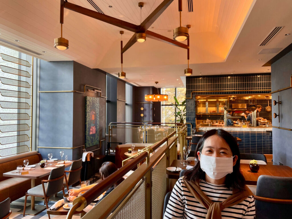 キンプトン新宿東京 朝食の様子